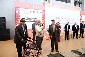 Ветераны Великой Отечественной войны побывали на Чемпионате высоких технологий Ветераны Великой Отечественной войны побывали на Чемпионате высоких технологий