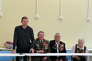 В моршанской школе прошёл диалог поколений о службе Отечеству                    