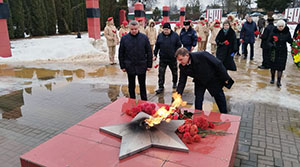 В Мосальске отметили 83-ю годовщину освобождения города от фашистов В Мосальске отметили 83-ю годовщину освобождения города от фашистов