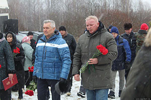 Годовщину отправки партизанского обоза в блокадный Ленинград отметили в Псковской области Годовщину отправки партизанского обоза в блокадный Ленинград отметили в Псковской области
