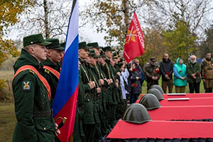В Санкт-Петербурге простились с воинами, погибшими в битве за Ленинград В Санкт-Петербурге простились с воинами, погибшими в битве за Ленинград