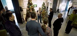 «Герои Оренбуржья» с семьями посетили галерею современного искусства          