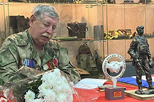 Мичуринский ветеран боевых действий презентовал поэтический сборник         Мичуринский ветеран боевых действий презентовал поэтический сборник