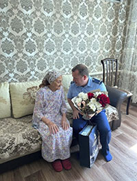В Астраханской области ветеран ВОВ отпраздновала 101-летие В Астраханской области ветеран ВОВ отпраздновала 101-летие
