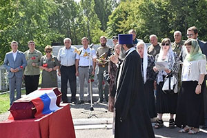 В Пензе перезахоронили останки погибшего в Ржевской битве земляка-красноармейца В Пензе перезахоронили останки погибшего в Ржевской битве земляка-красноармейца