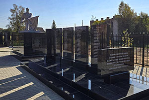 В деревне Луги Андреапольского округа благоустроено воинское захоронение