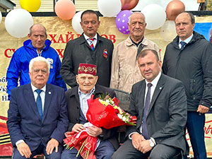 В Башкирии единственный ветеран Чишминского района отпраздновал 100-летие