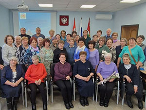 Отчетно-выборная конференция Совета ветеранов состоялась сегодня в Большереченском районе              