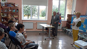 Патриотический час «Оборона Ленинграда. Оборона Одессы» прошел в Чехове