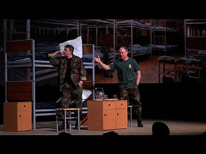 Премьера спектакля по книгам ветерана Группы "Альфа" прошла в Калуге          