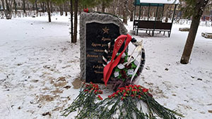 В Дзержинске заложили камень в основание памятника погибшим воинам          
