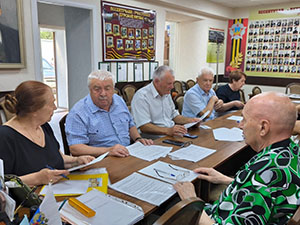 Ессентукские ветераны готовятся к конференции        