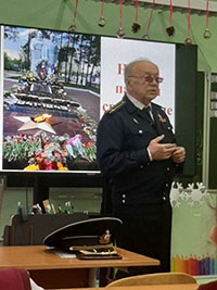 В Донском прошёл час патриотизма «Нашей памяти священные места»          