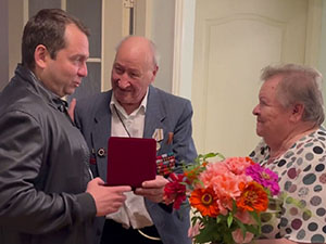 Фронтовик и ветеран труда Заполярья отметил 98-й День рождения