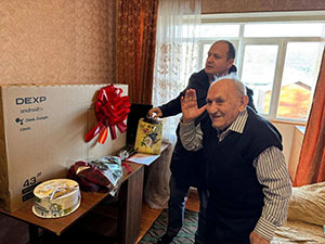 В Железноводске ветерану Великой Отечественной войны исполнилось 100 лет