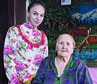 Миллеровская молодежь побывала в гостях у ветерана войны