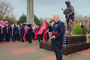 В станице Волгоградской области открыли памятник в честь защитников Отечества        