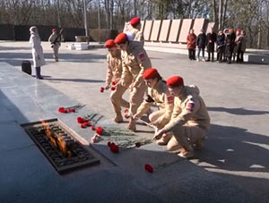 На Сапун-горе возродили традицию несения почётной вахты          