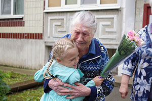 Ветерана из Отрадного Ольгу Панкову поздравили со 100-летним юбилеем