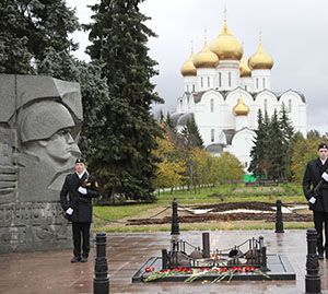 Годовщину создания комсомола и открытия мемориального комплекса «Вечный огонь» отметили в Ярославле