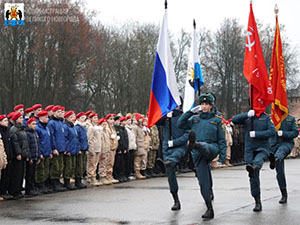 В Великом Новгороде отметили День парада 1941 года на Красной площади в Москве          