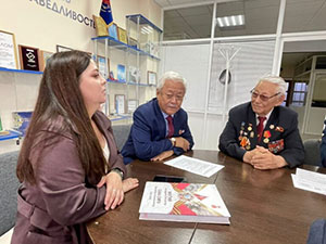 Лидеры «Бессмертного полка» встретились с ветеранами Якутии