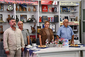 Заседание клуба молодого патриота «Отечество» прошло в центральной библиотеке Махачкалы