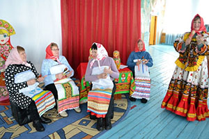 Ветераны Омского района освоили новые горизонты творчества