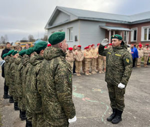 Ветераны ФСБ почтили память героя в Коробицынской школе        